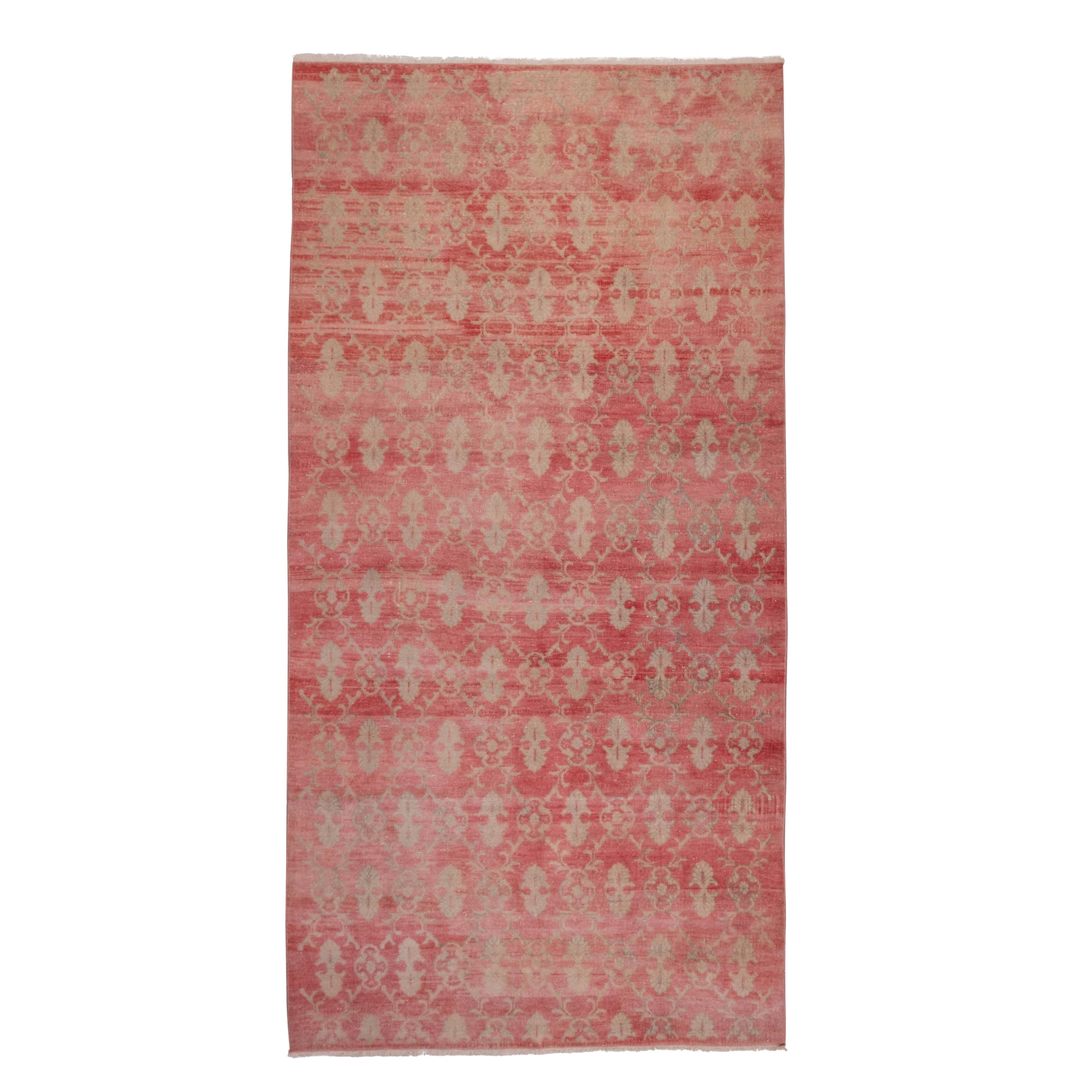 Vintage Turkish Karapinar Rug 5'3'' x 10'8''