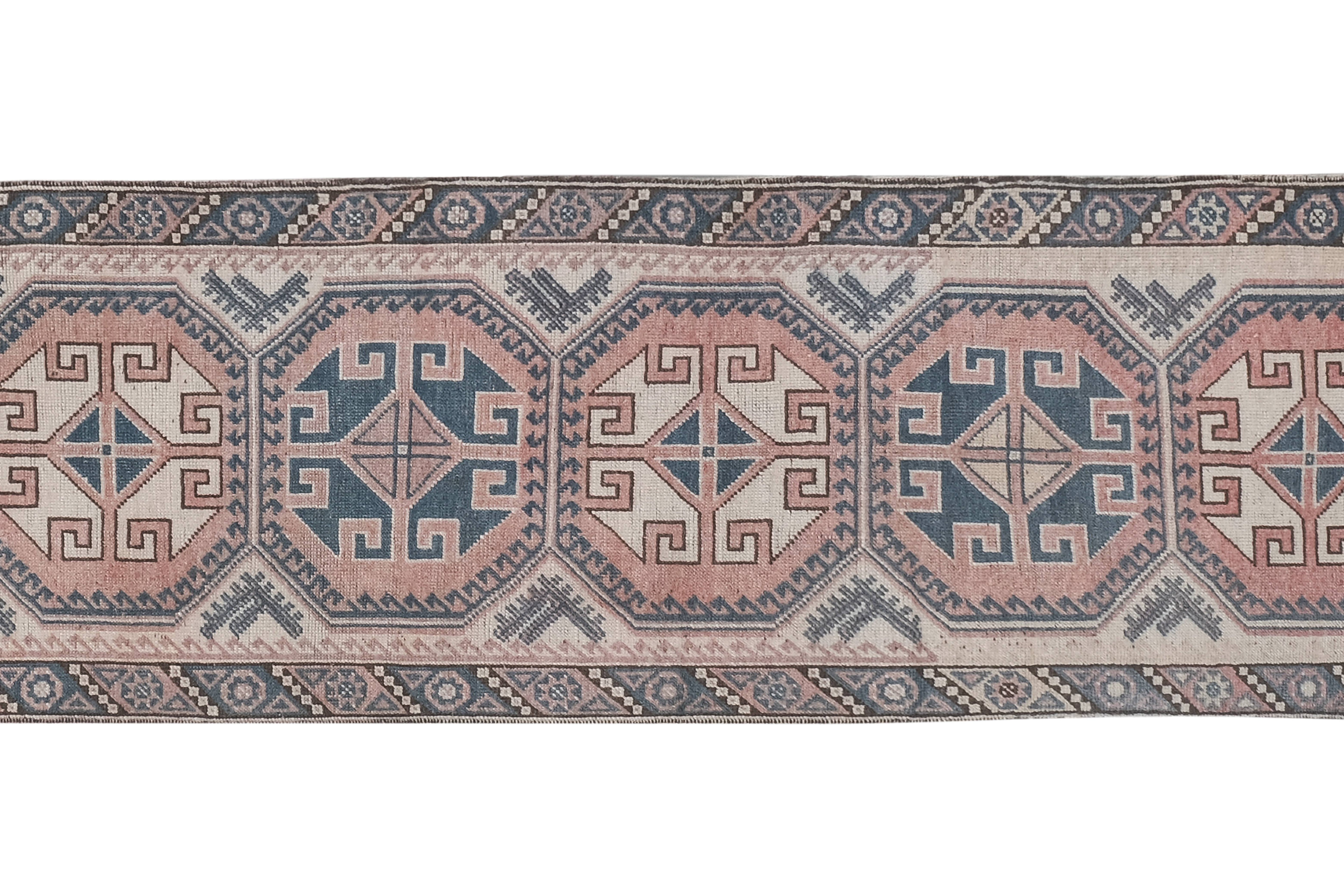 Vintage Oushak Runner 2'2'' x 10'5''
