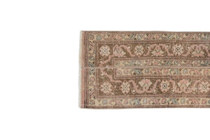 Vintage Turkish Runner Rug 1'7'' x 11'3''