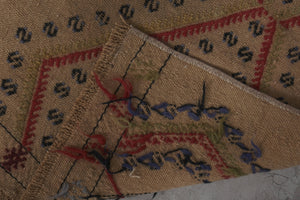 Vintage Turkish Kilim Runner 1'8'' x 14'11''