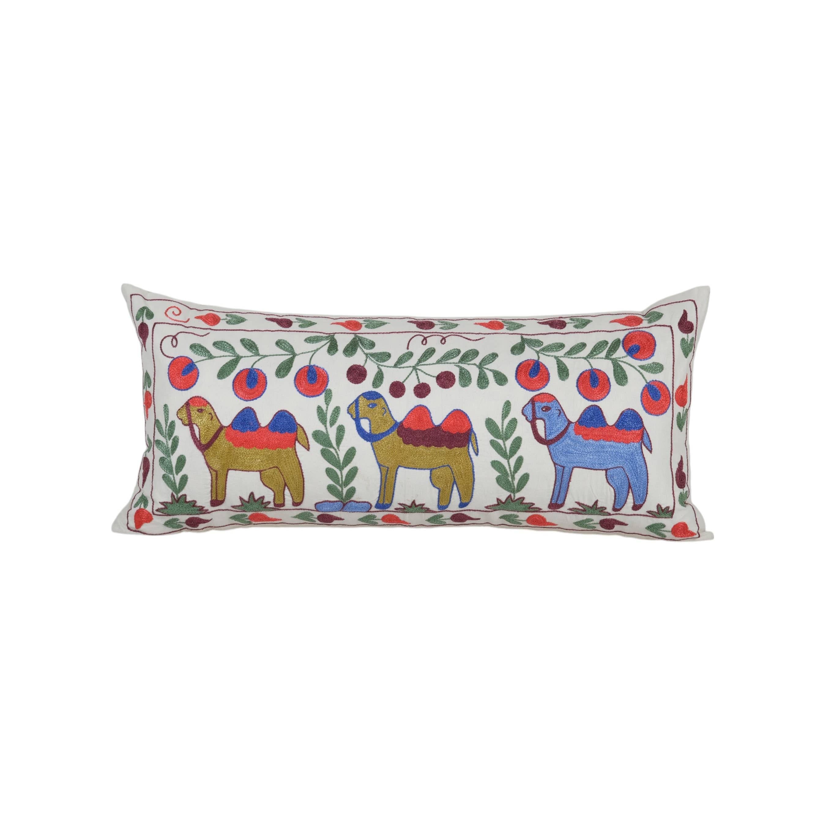 Suzani Bedding Pillow Cover | 18'' x 37''