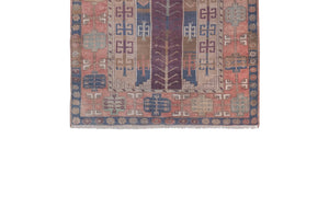 Vintage Turkish Rug 4'1'' x 6'5''
