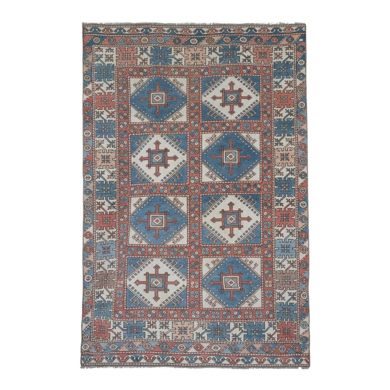 Vintage Oushak Rug 4'10'' x 7'
