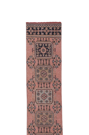 Vintage Turkish Runner Rug 2'6'' x 21'2''