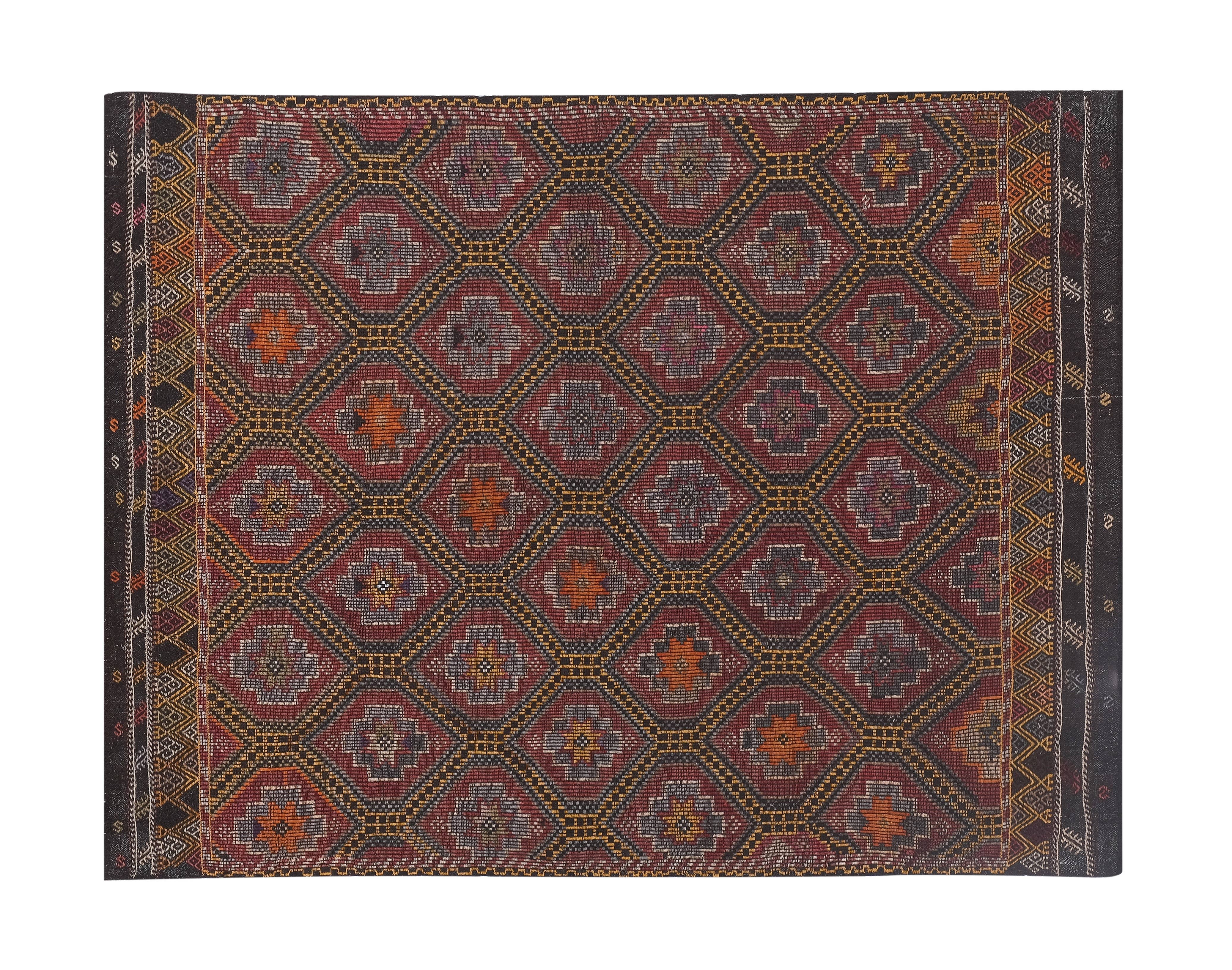 Vintage Kilim Rug 6'4'' x 8'
