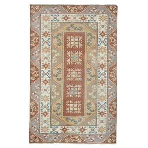 Vintage Oushak Rug 5'1'' x 7'9''