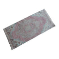 Vintage Oushak Rug 17'' x 37''