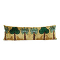 Tiger Silk Ikat Velvet Pillow Cover | 14'' x 48''