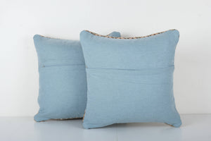 Rug Pillow Cover Set of 2 | 18'' x 18''