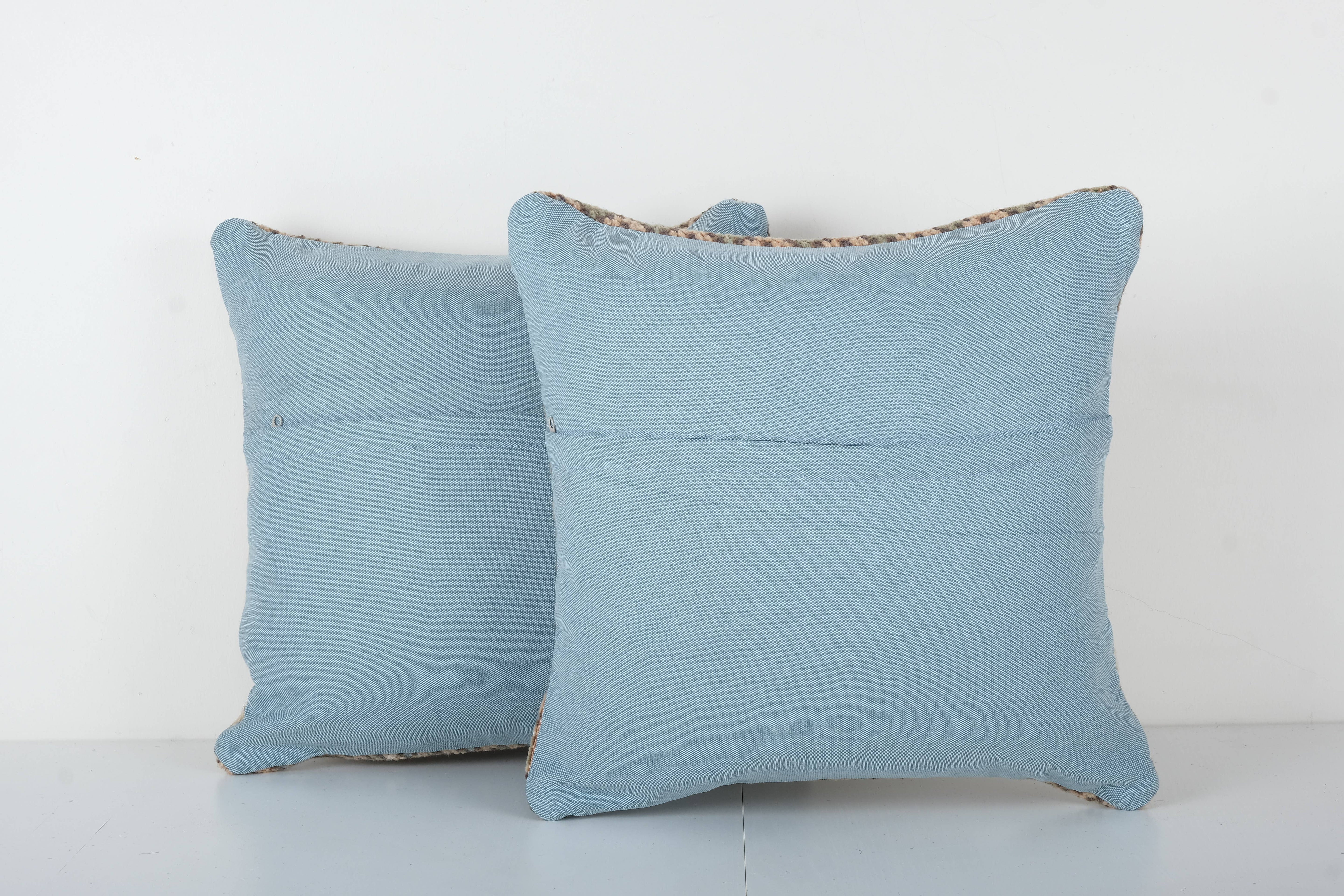 Rug Pillow Cover Set of 2 | 18'' x 18''