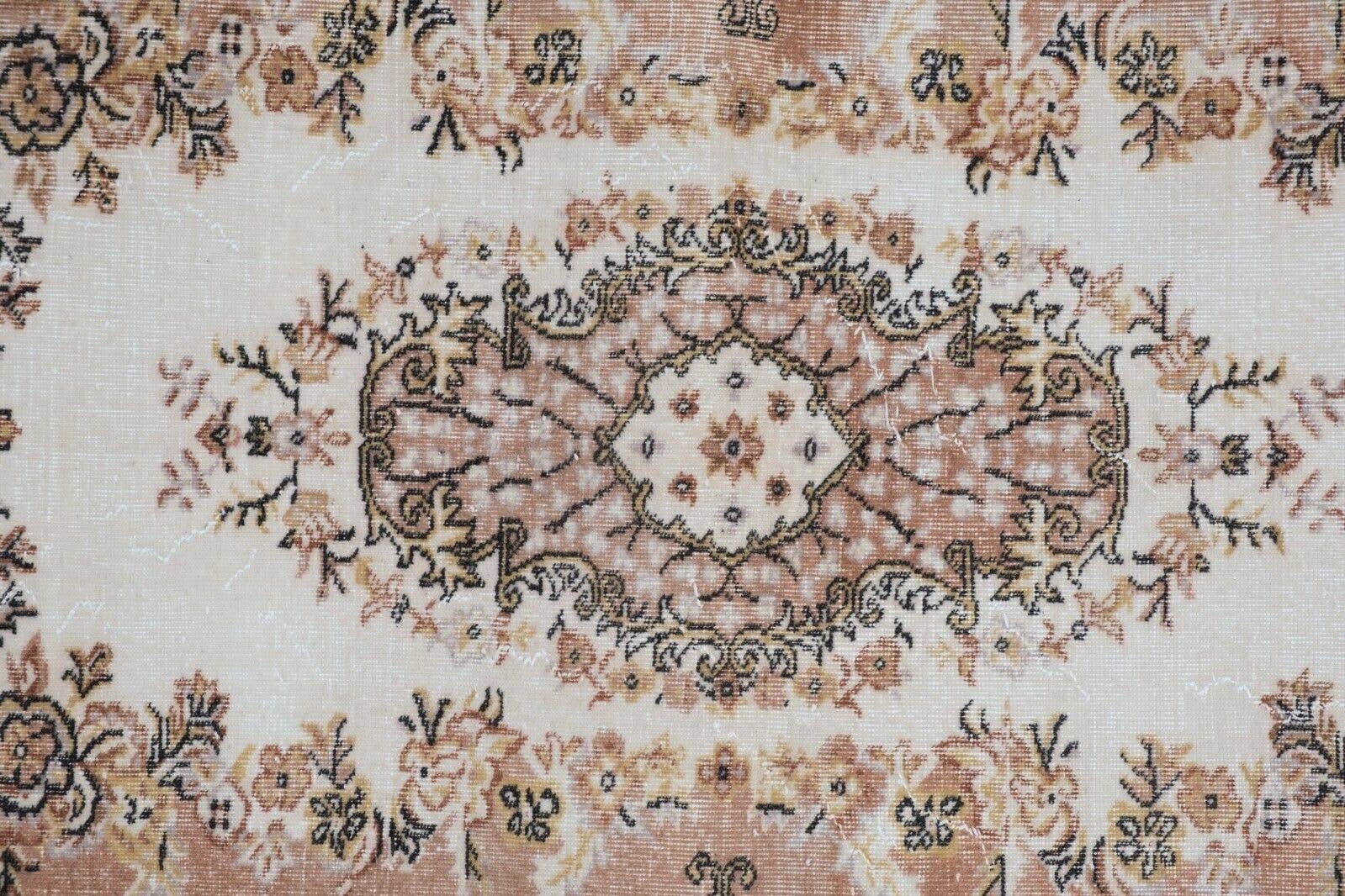 Vintage Turkish Rug 3'9'' x 6'9''