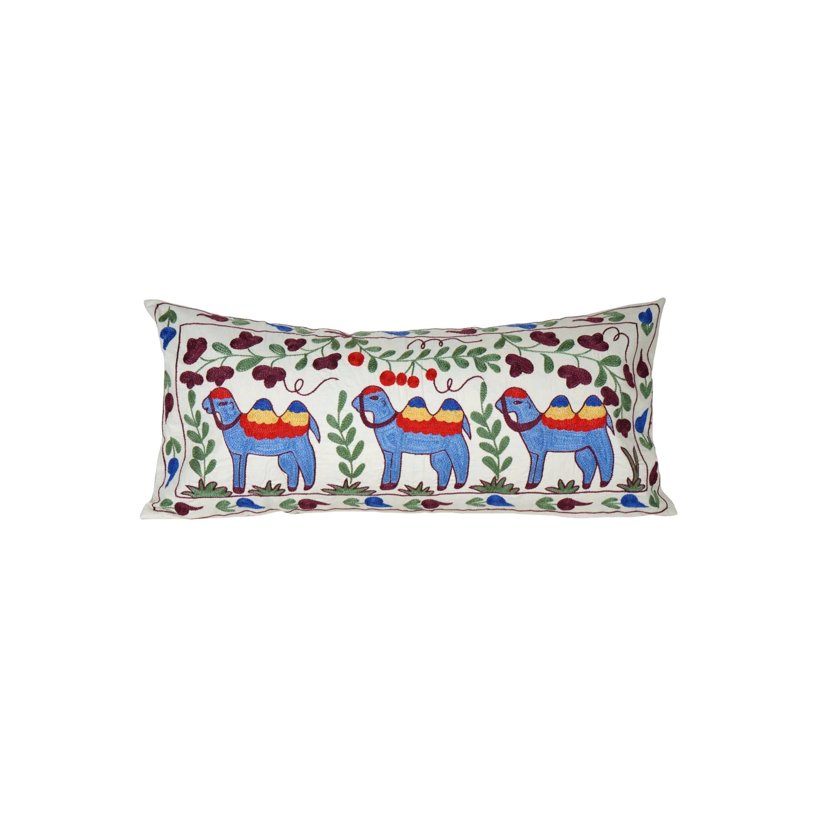Suzani Bedding Pillow Cover | 17'' x 35''