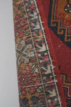 Vintage Turkish Anatolian Rug 3'7'' x 5'5''
