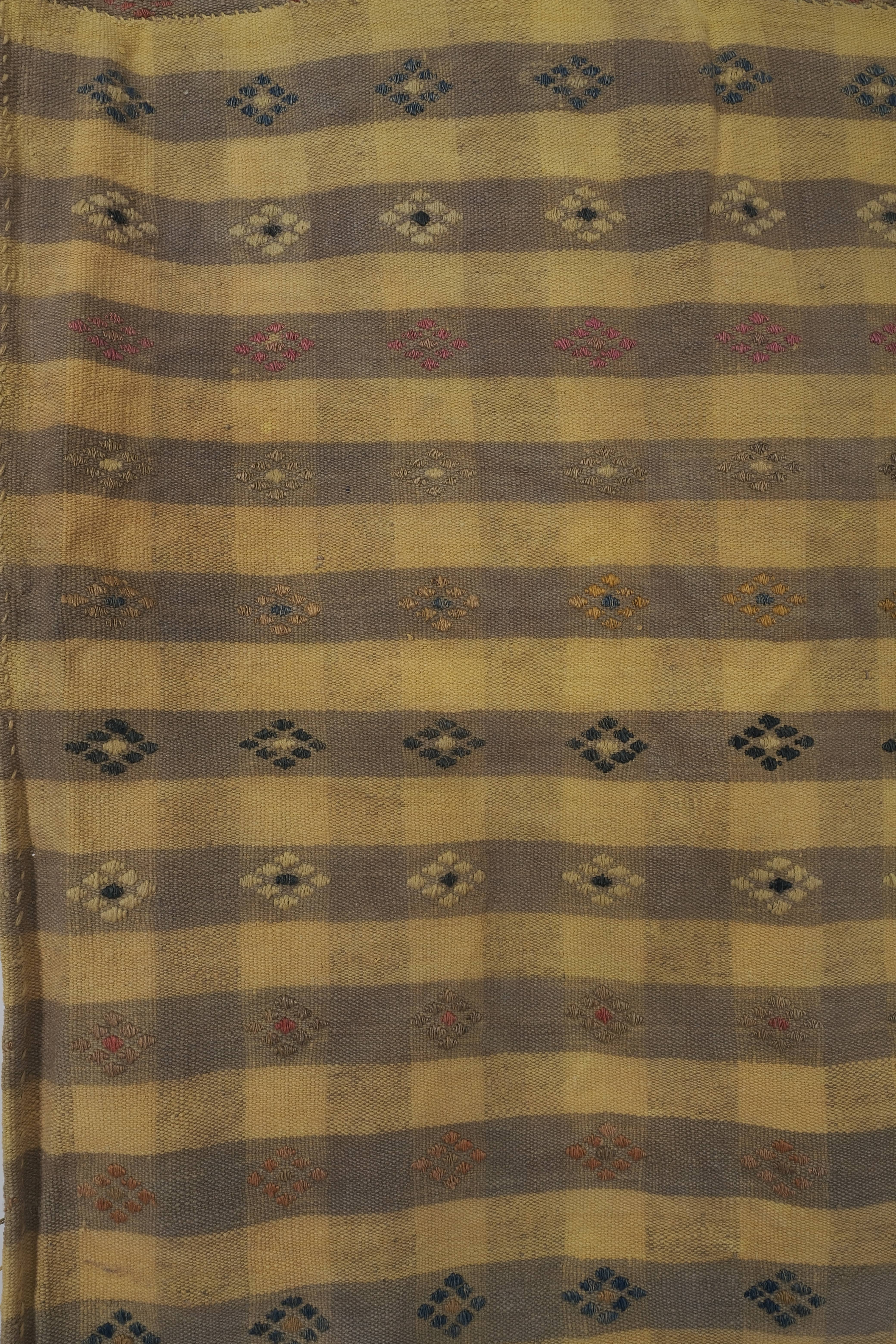 Vintage Adana Kilim Rug 7' x 8'7''