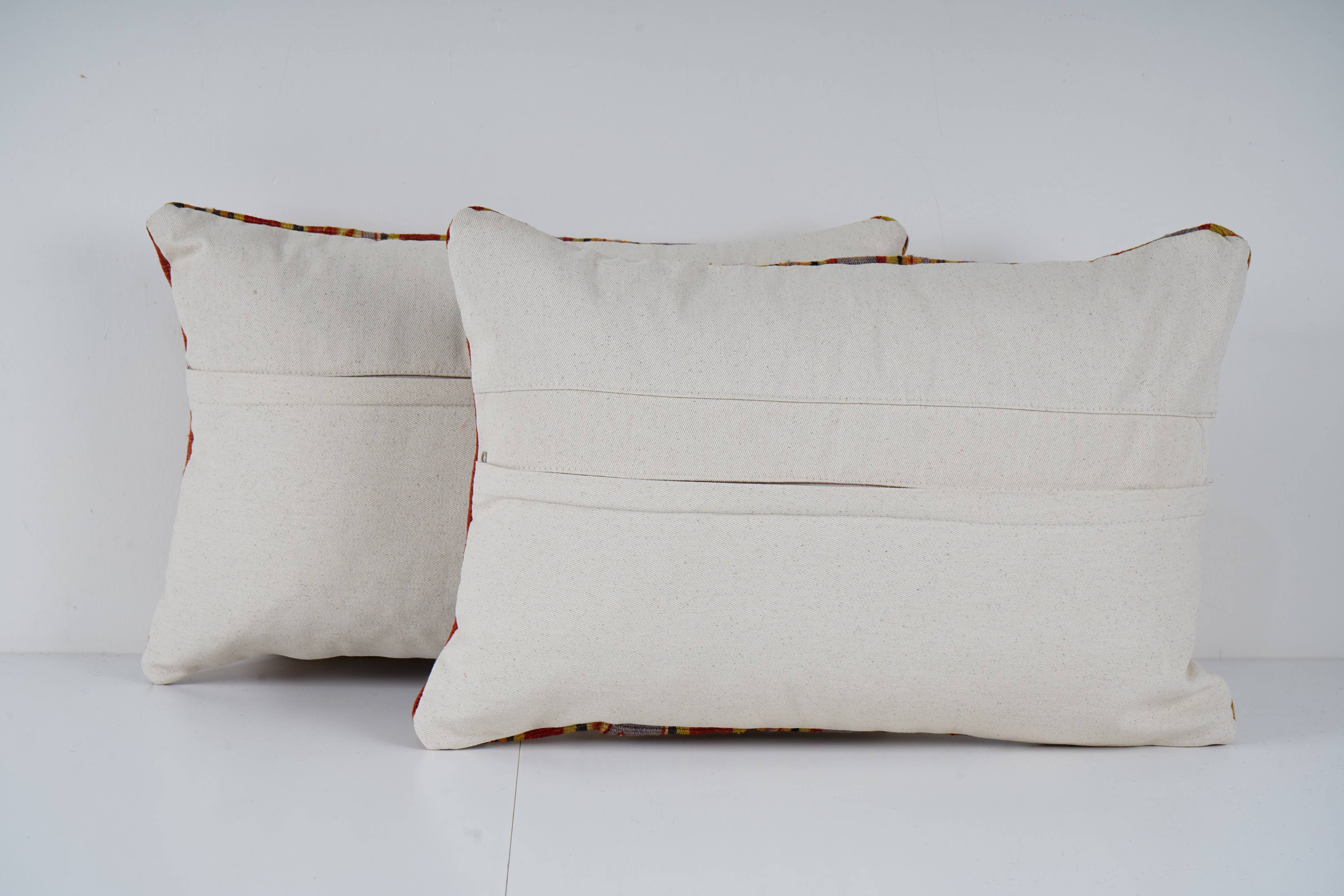 Kilim Pillow Cover Set of 2 | 16'' x 24''
