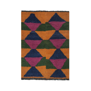 Vintage Turkish Shaggy Tulu Rug 42'' x 54''