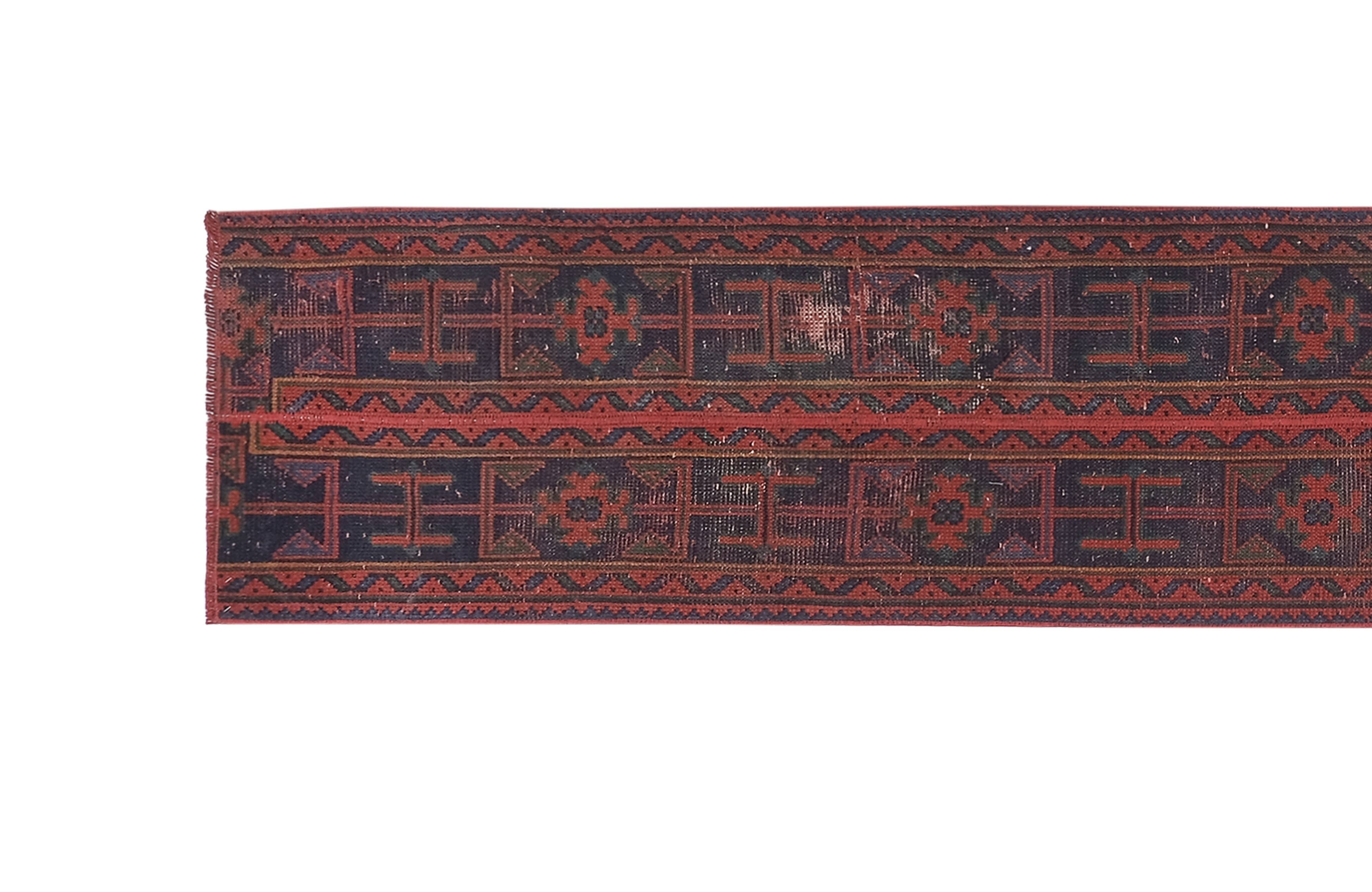 Vintage Oushak Runner 1'10'' x 11'1''