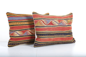 Kilim Pillow Cover Set of 2 | 14'' x 20''