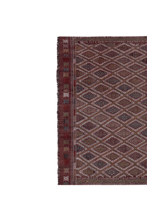 Vintage Turkish Jajim Rug 4'8'' x 7'1''
