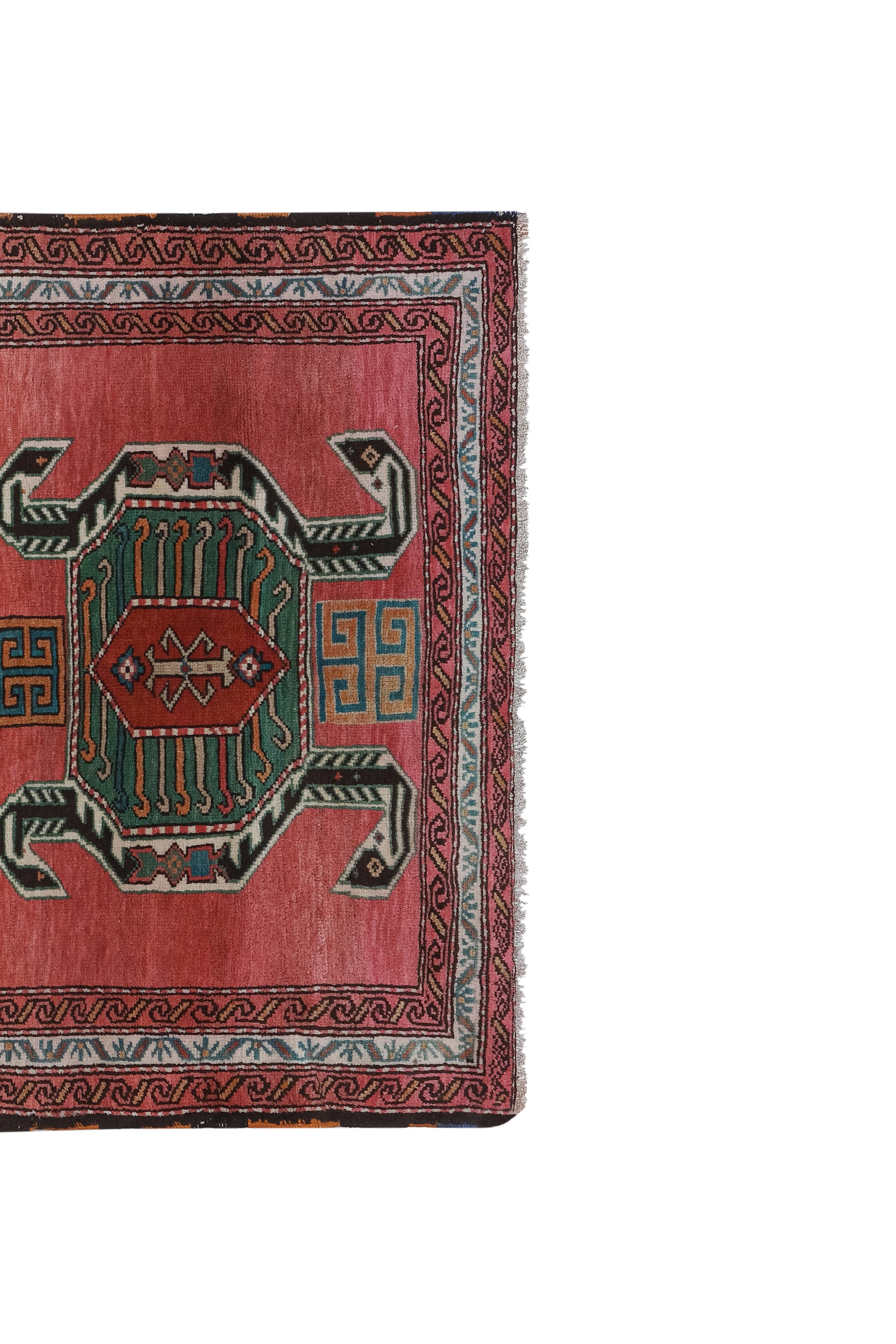 Vintage Turkish Rug 3'11'' x 6'6''