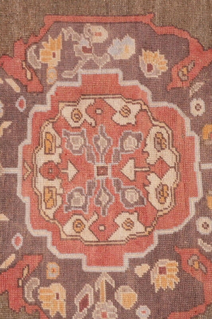 Vintage Turkish Karapinar Rug 5' x 8'6''