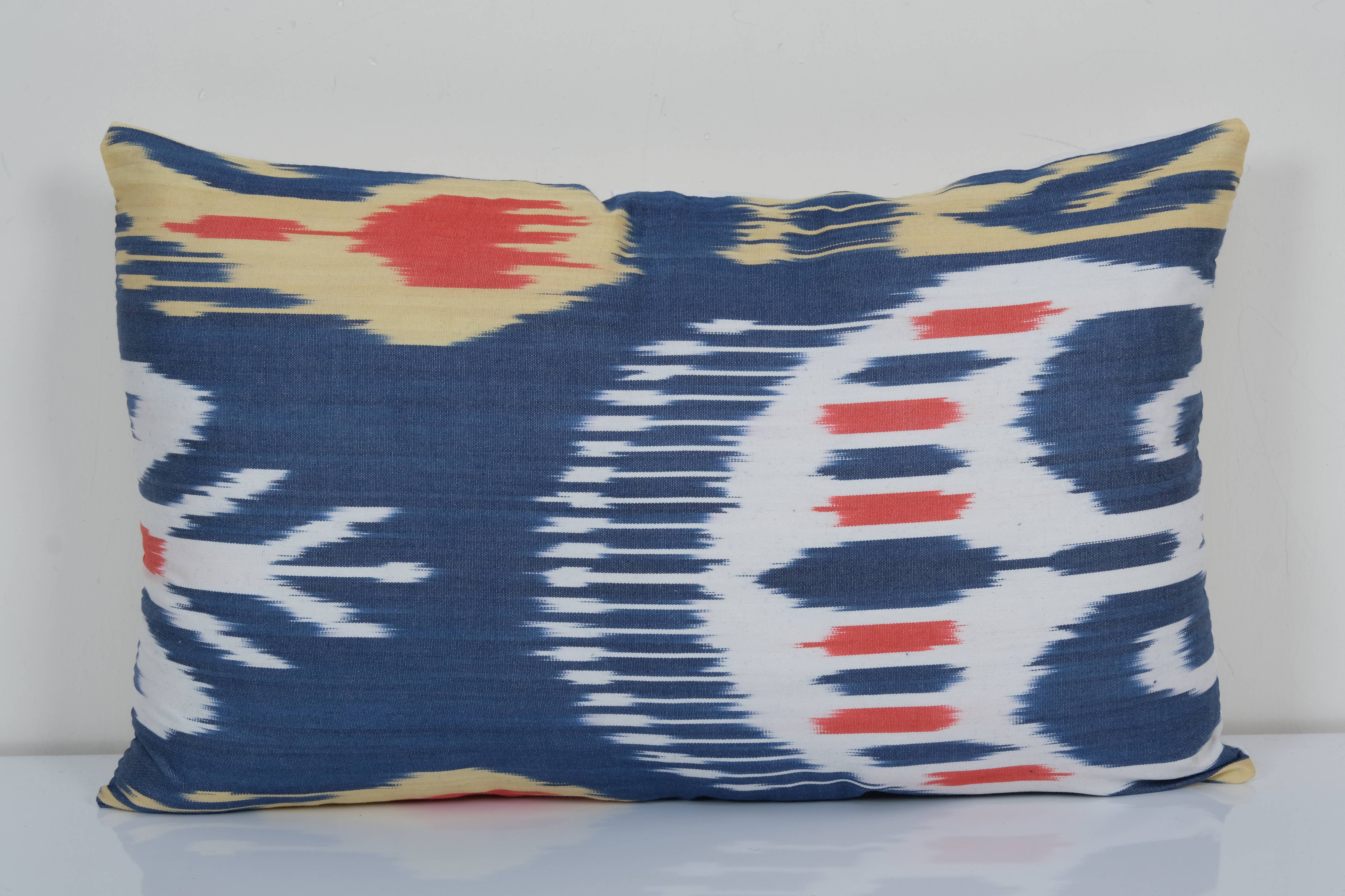 Silk Ikat Velvet Pillow Cover | 12'' x 18''