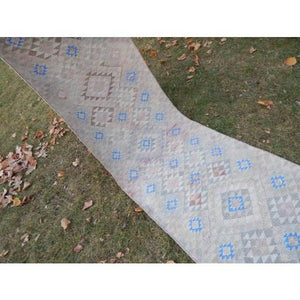 Vintage Oushak Runner 2'4'' x 9'5''