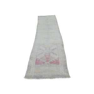 Vintage Herki Runner Rug 2'10'' x 12'2''