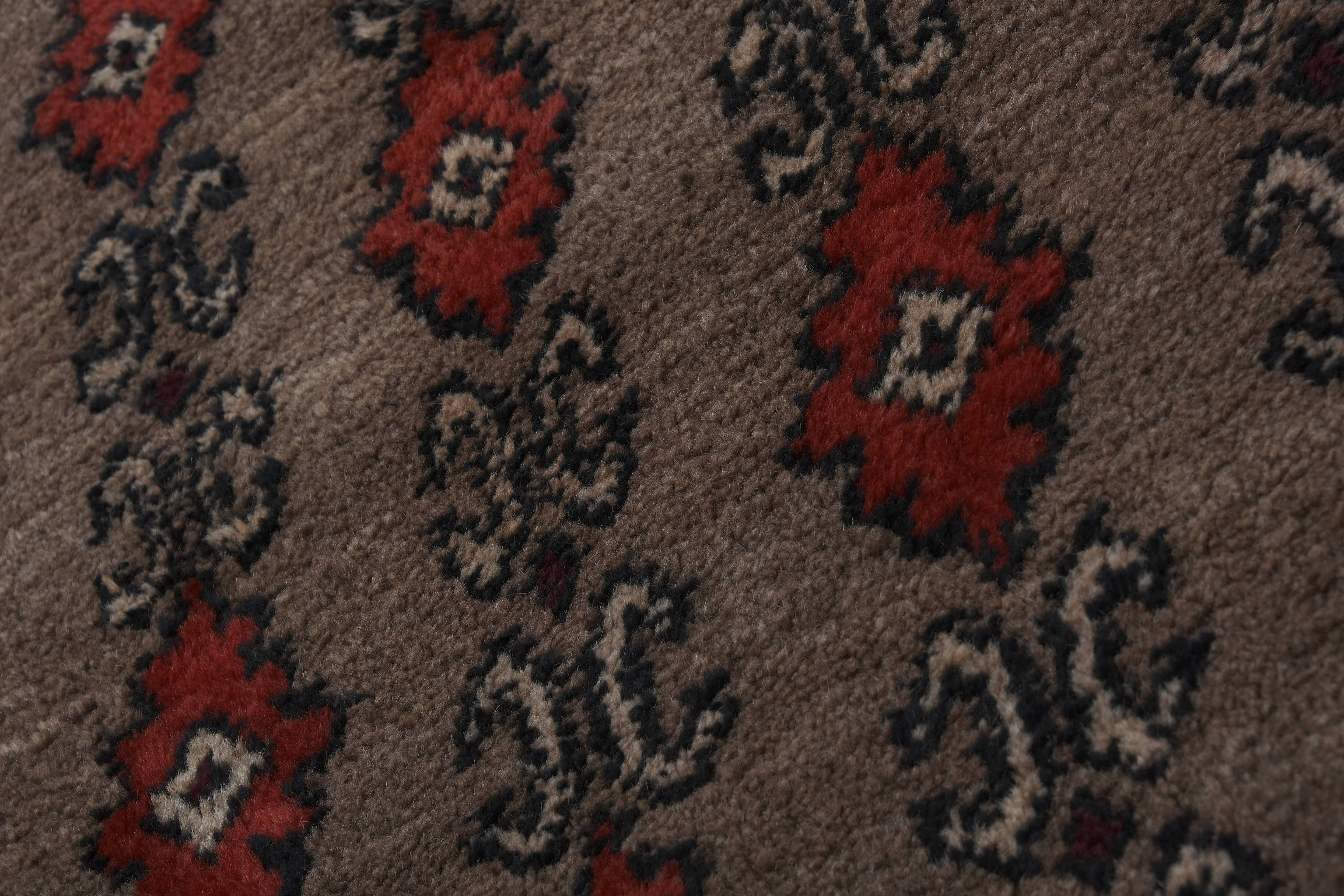 Vintage Turkish Tulu Rug 2'5'' x 7'4''