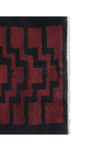 Vintage Turkish Tulu Rug 3'9'' x 6'2''