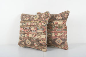 Rug Pillow Cover Set of 2 | 20'' x 20''
