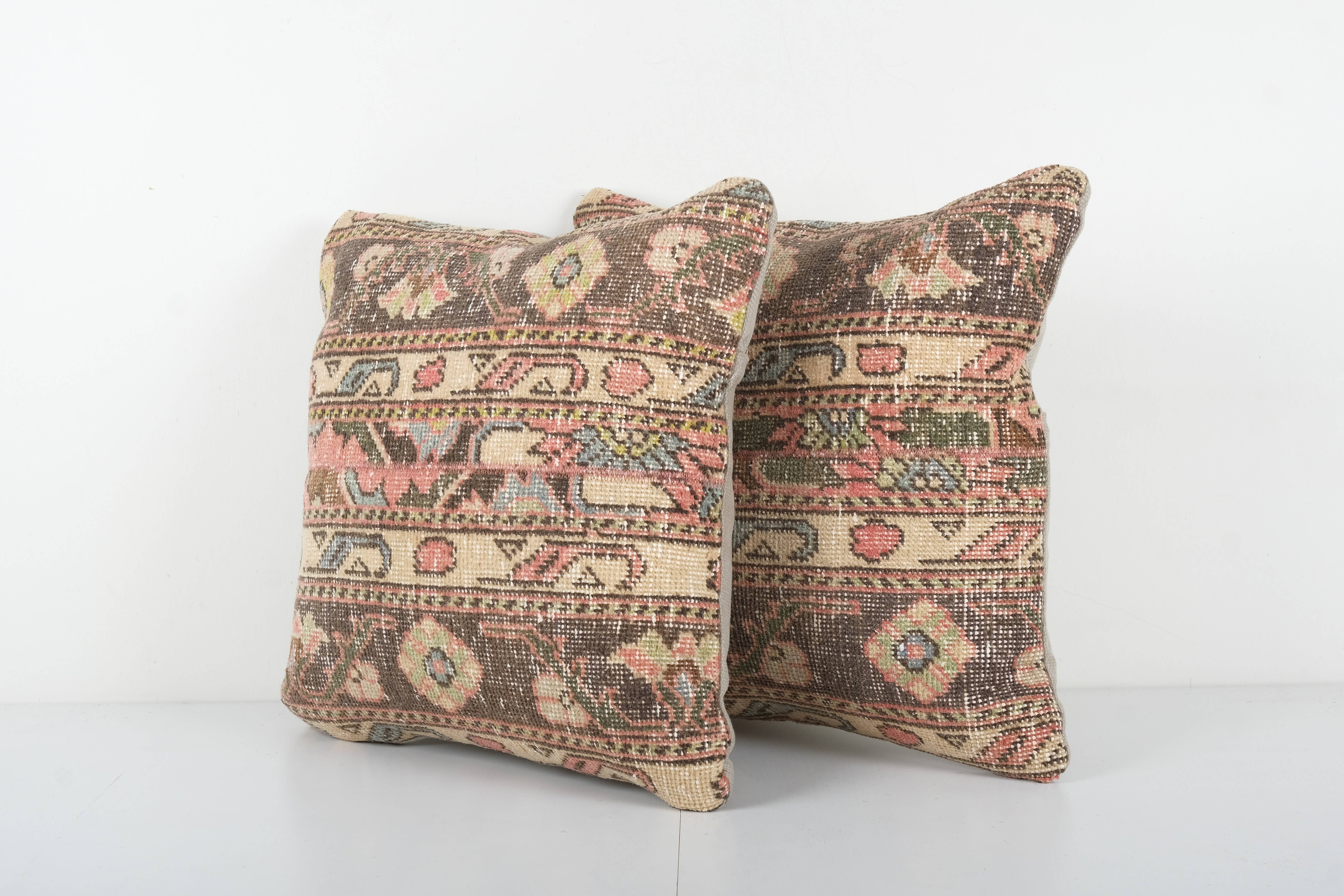Rug Pillow Cover Set of 2 | 20'' x 20''