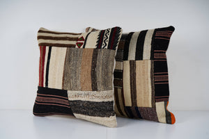 Kilim Pillow Cover Set of 2 | 19'' x 19''