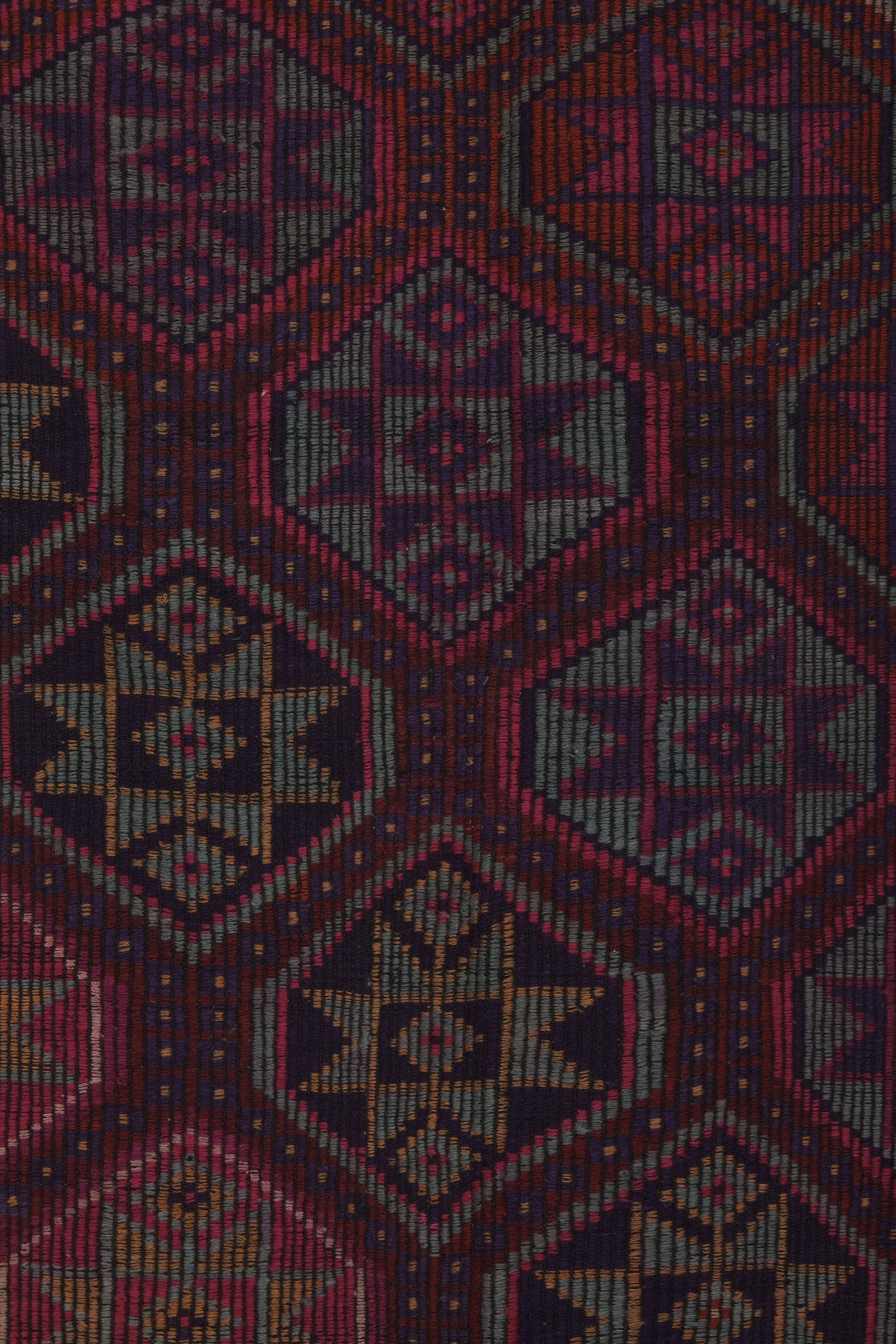 Vintage Turkish Kilim Rug 5'9'' x 8'3''