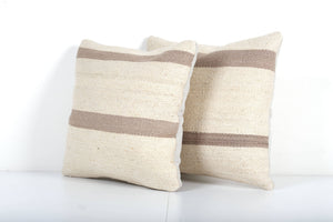 Kilim Pillow Cover Set of 2 | 16'' x 16''