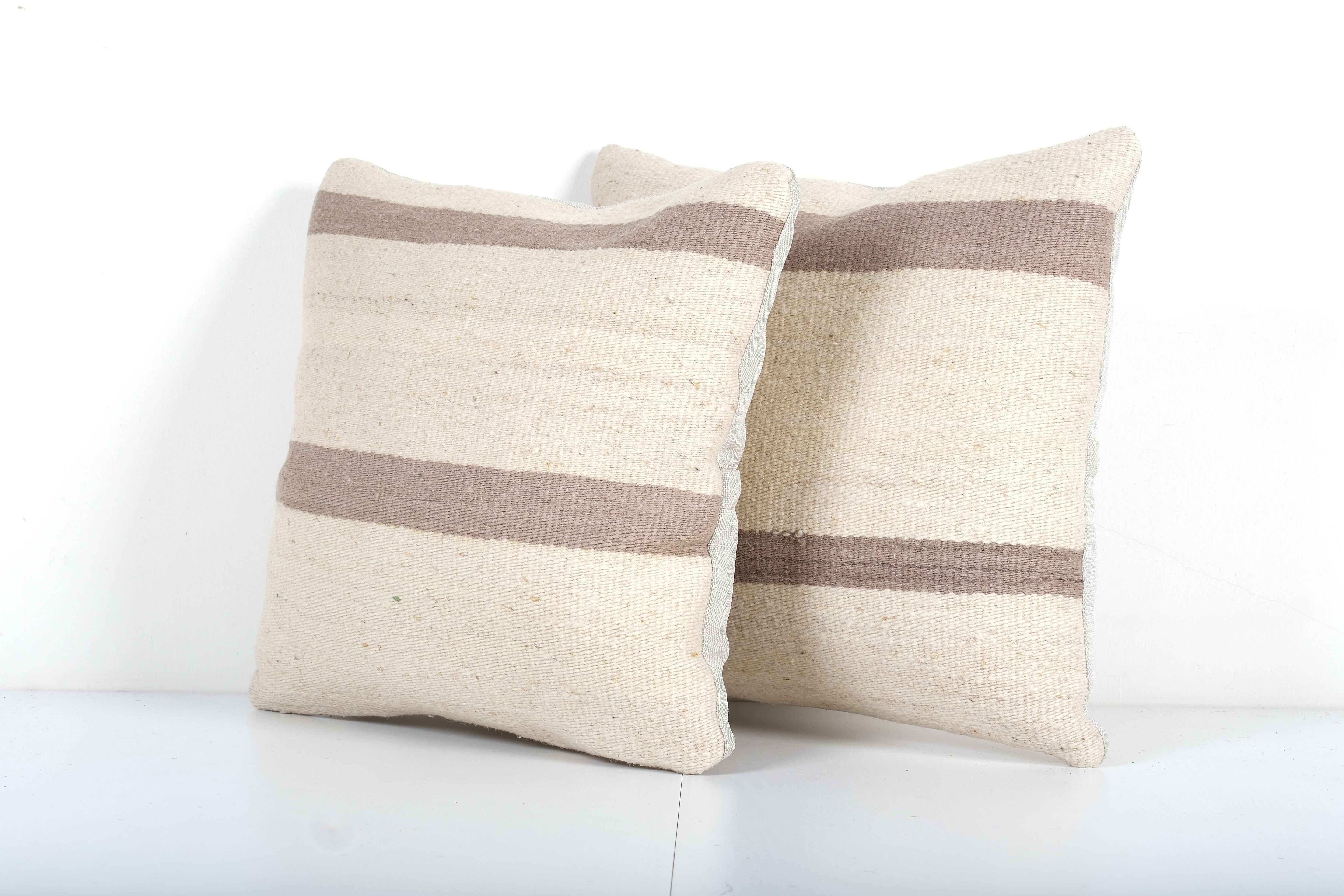 Kilim Pillow Cover Set of 2 | 16'' x 16''
