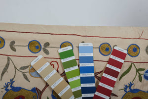 Bird Suzani Table Runner | 1'9'' x 6'2''