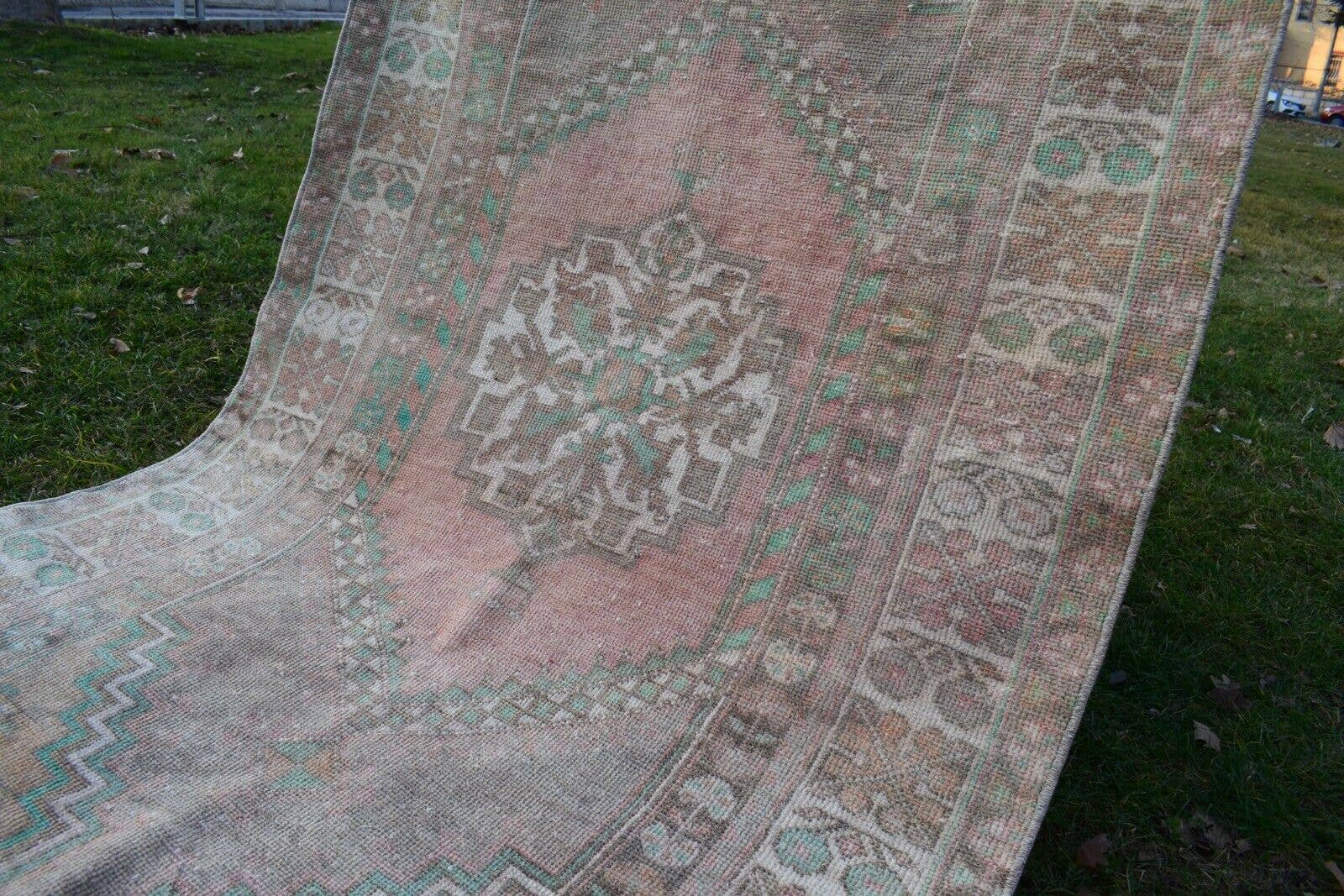 Vintage Oushak Rug 3'6'' x 6'3''