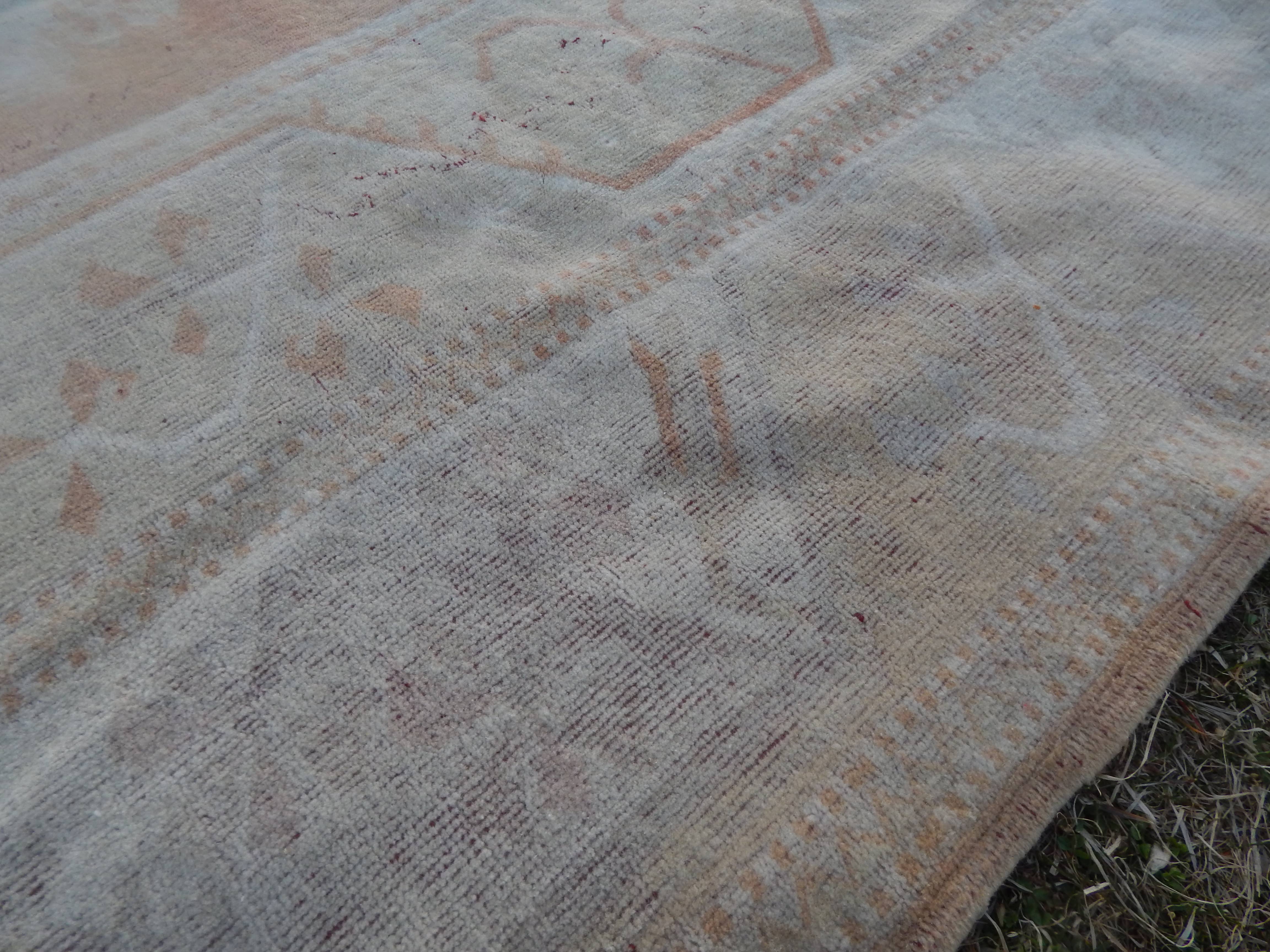 Vintage Turkish Rug 6'8'' x 9'5''