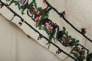 Vintage Turkish Kilim Rug 4'7'' x 6'11''