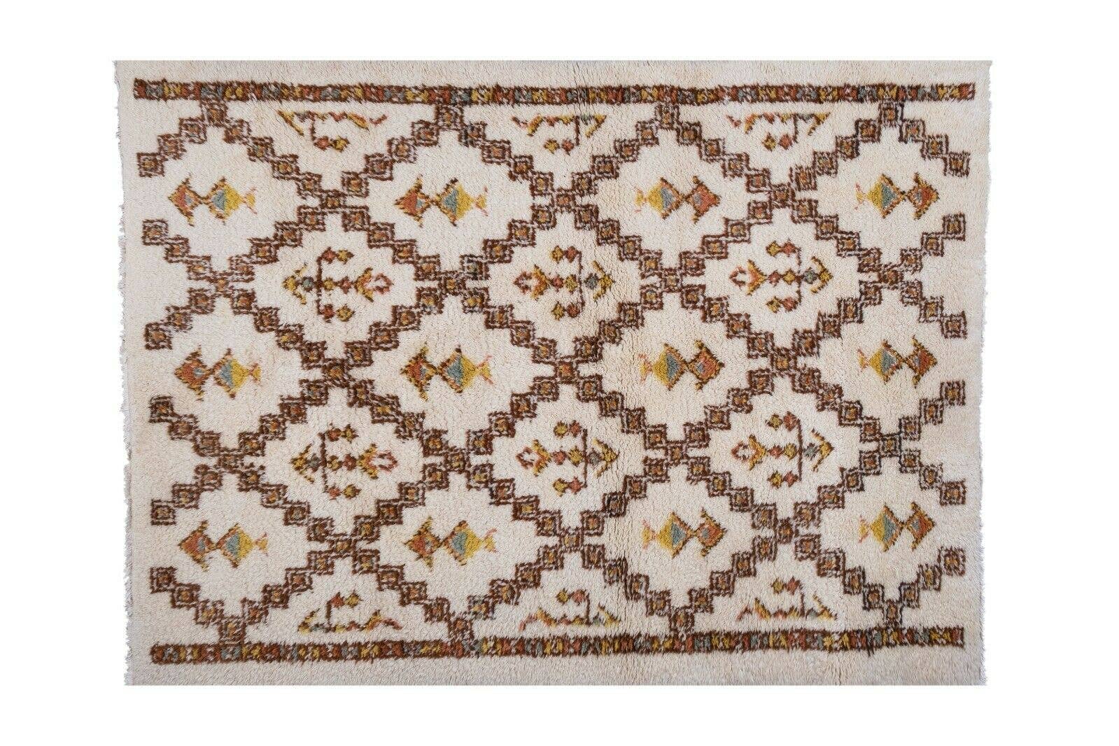 Vintage Turkish Tulu Rug 5'6'' x 7'9''