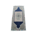 Vintage Oushak Rug 17'' x 37''