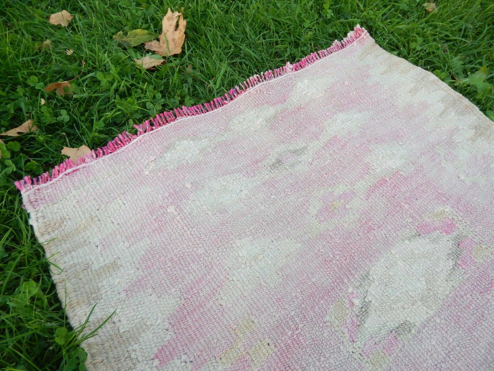 Vintage Herki Kilim Runner 2'6'' x 10'4''