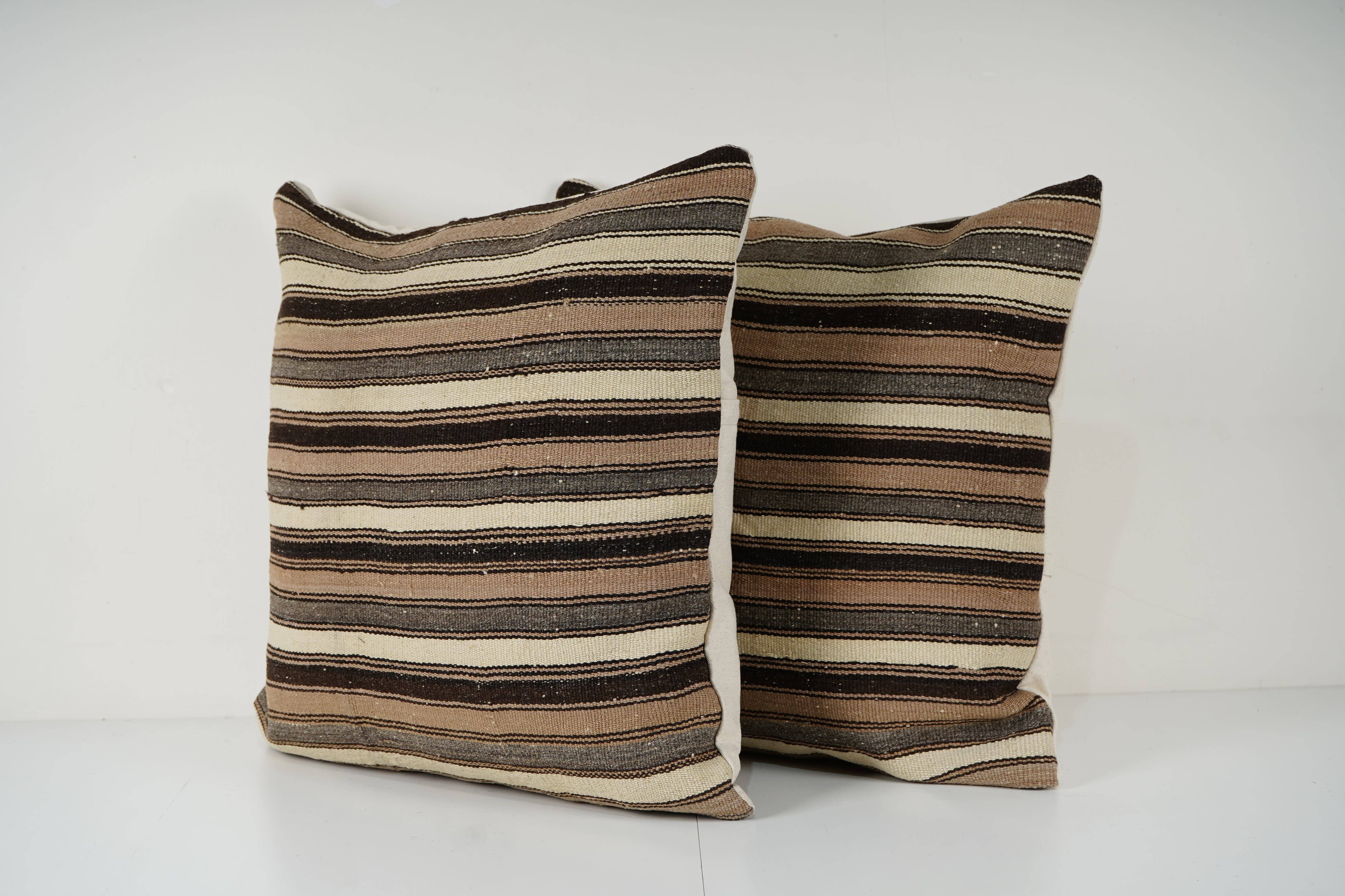 Kilim Pillow Cover Set of 2 | 24'' x 24''