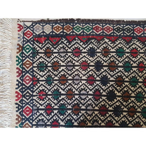 Vintage Kilim Yastik Rug 20'' x 32''