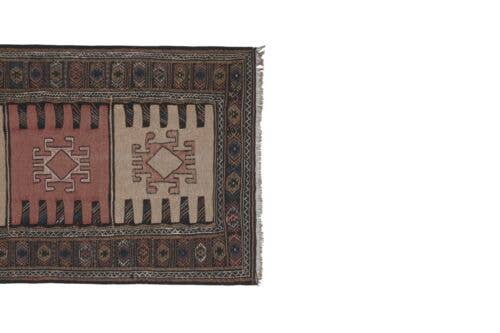 Vintage Turkish Karapinar Rug 3'2'' x 5'6''