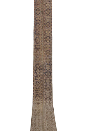 Vintage Oushak Runner 1'7'' x 18'3''