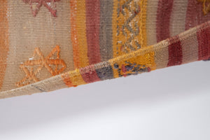 Vintage Turkish Kilim Runner 2'3'' x 8'10''