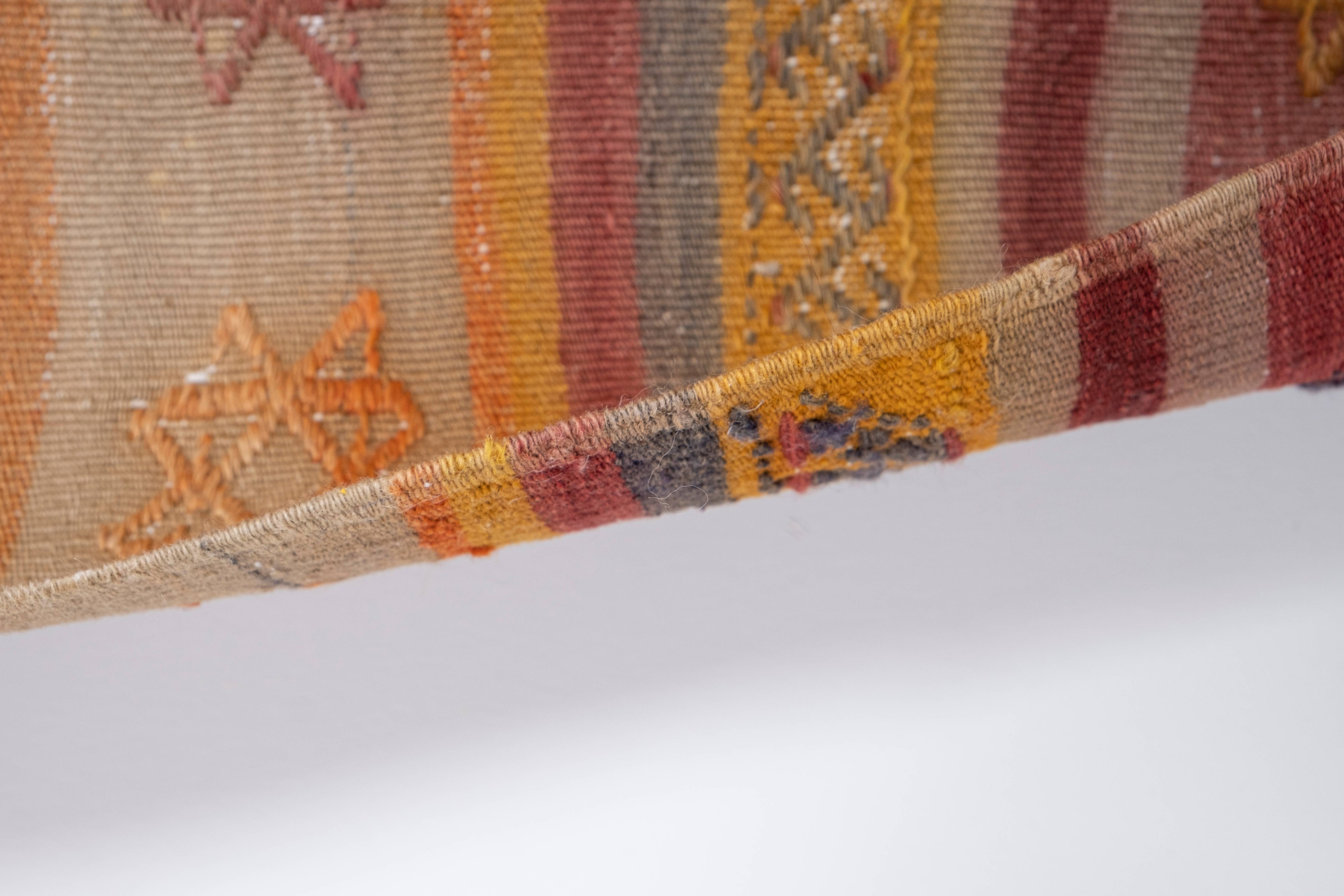 Vintage Turkish Kilim Runner 2'3'' x 8'10''
