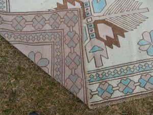 Vintage Oushak Runner 4'11'' x 7'10''
